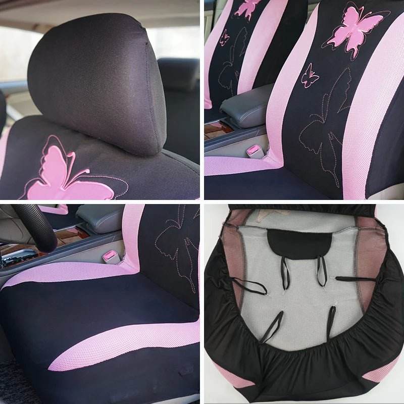 Embroidery Car Seat Covers For Women - Autoxmatch