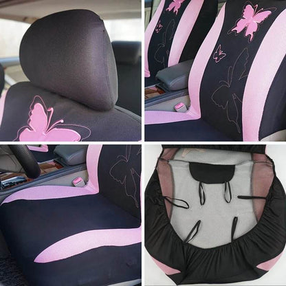 Embroidery Car Seat Covers For Women - Autoxmatch