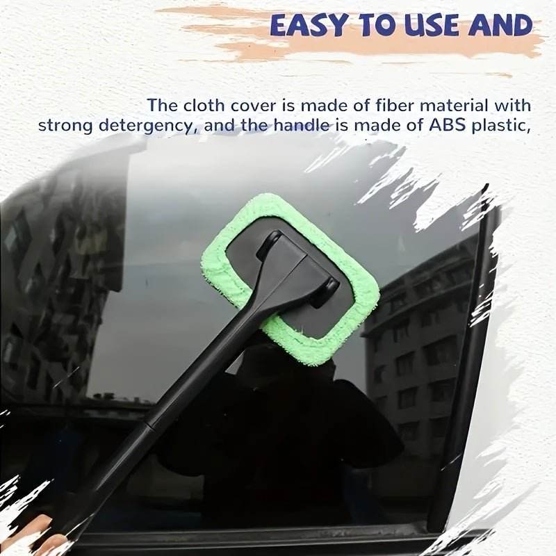 Ergonomic Long-Handle Car Windshield Cleaner - Autoxmatch