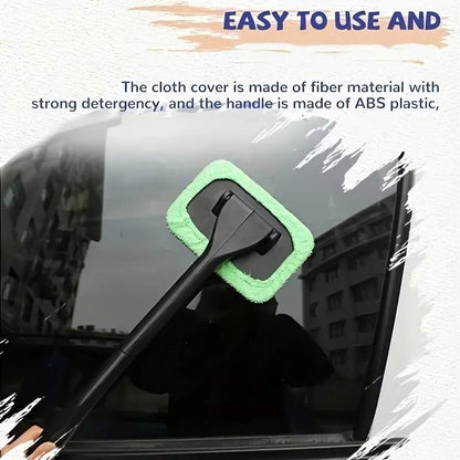 Ergonomic Long-Handle Car Windshield Cleaner - Autoxmatch