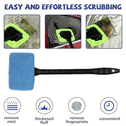 Ergonomic Long-Handle Car Windshield Cleaner - Autoxmatch