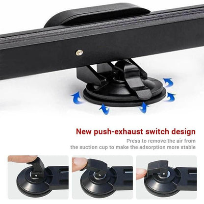 Front & Rear Car Windshield Sunshade Retractable Curtain - Autoxmatch