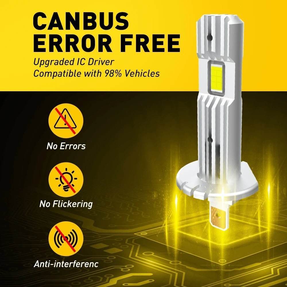 H1 LED Headlight Bulbs - Autoxmatch