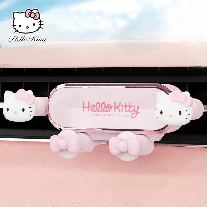 Hello Kitty Car Phone Holder Anti-Skidding Shockproof - Autoxmatch