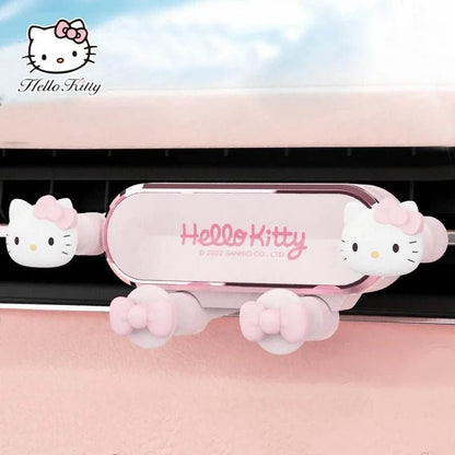 Hello Kitty Car Phone Holder Anti-Skidding Shockproof - Autoxmatch