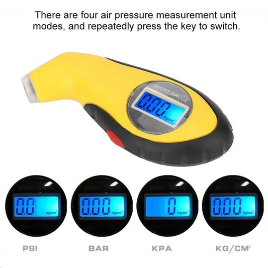 High precision Digital Car Tire Air Pressure Gauge - Autoxmatch