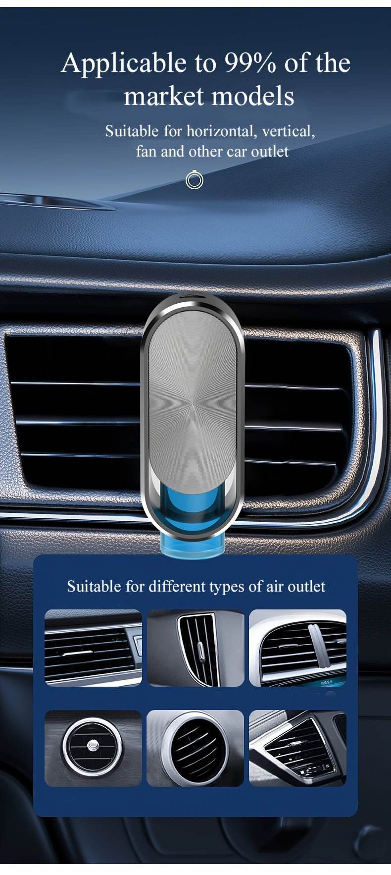 In-Car Smart Aroma Diffuser with Adjustable Color Modes - Autoxmatch