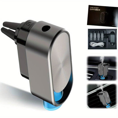 In-Car Smart Aroma Diffuser with Adjustable Color Modes - Autoxmatch