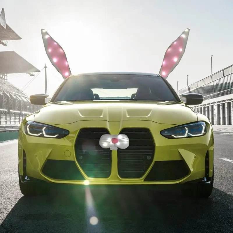 LED Glowing Antlers Christmas Car Decoration - Autoxmatch