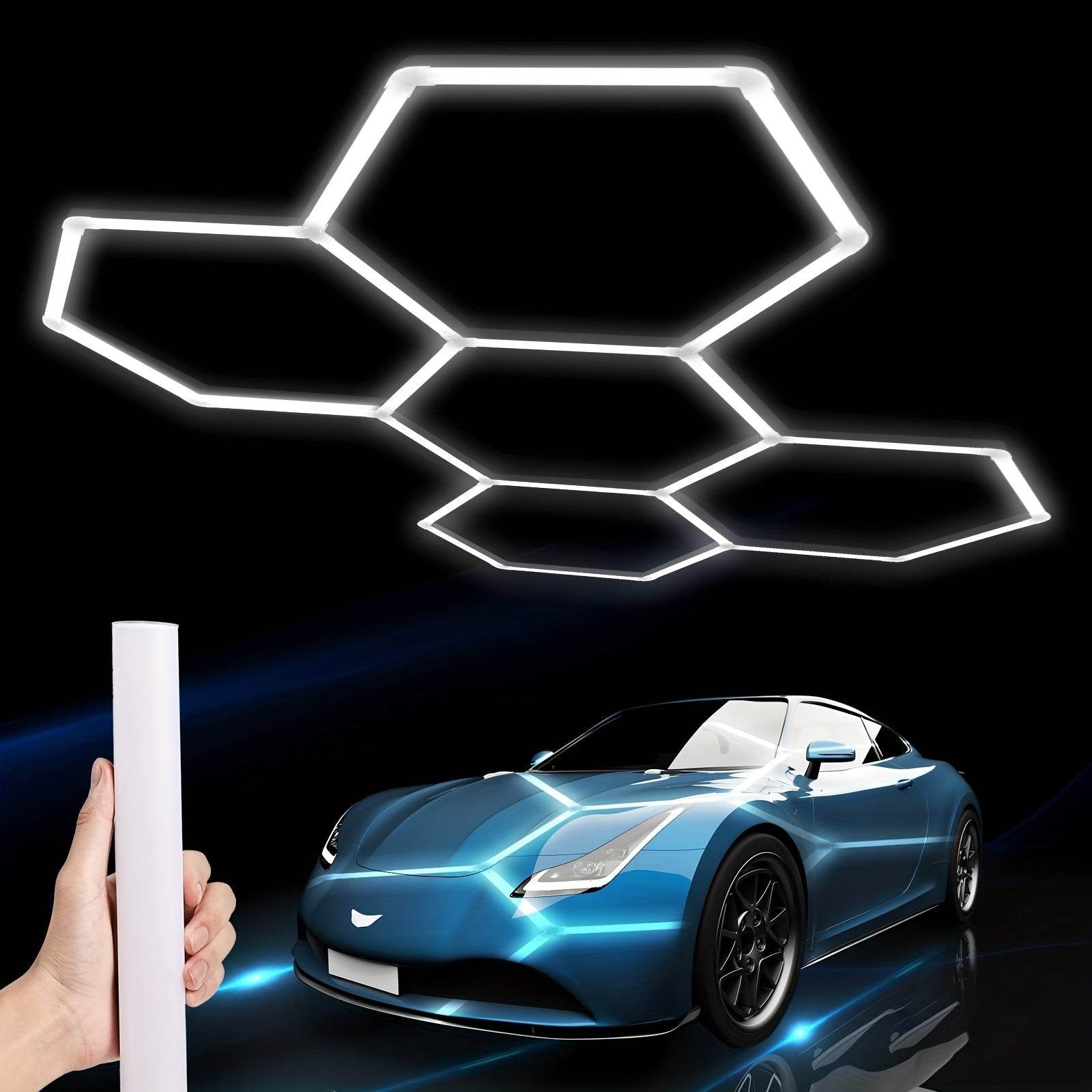 LED Hexagon Garage Lights - Autoxmatch