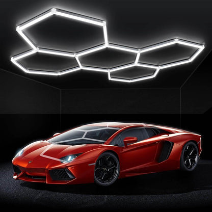 LED Hexagon Garage Lights - Autoxmatch