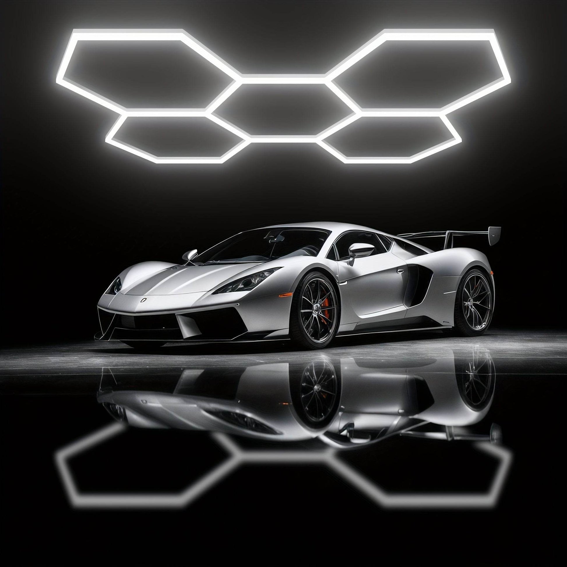 LED Hexagon Garage Lights - Autoxmatch