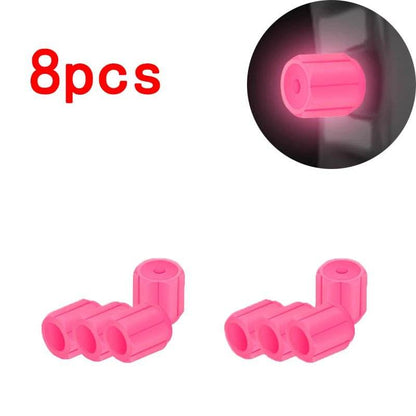 Luminous Tire Valve Caps – Glow-in-the-Dark - Autoxmatch