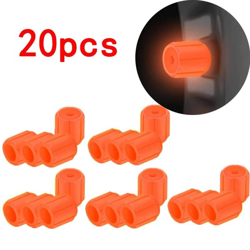 Luminous Tire Valve Caps – Glow-in-the-Dark - Autoxmatch