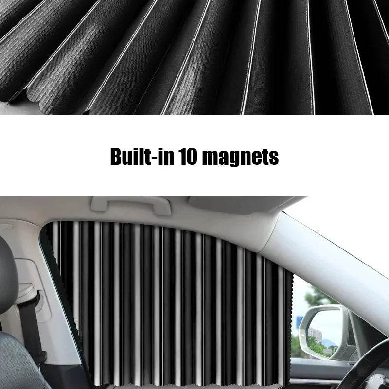 Magnets Car Sunshade Curtain - Autoxmatch