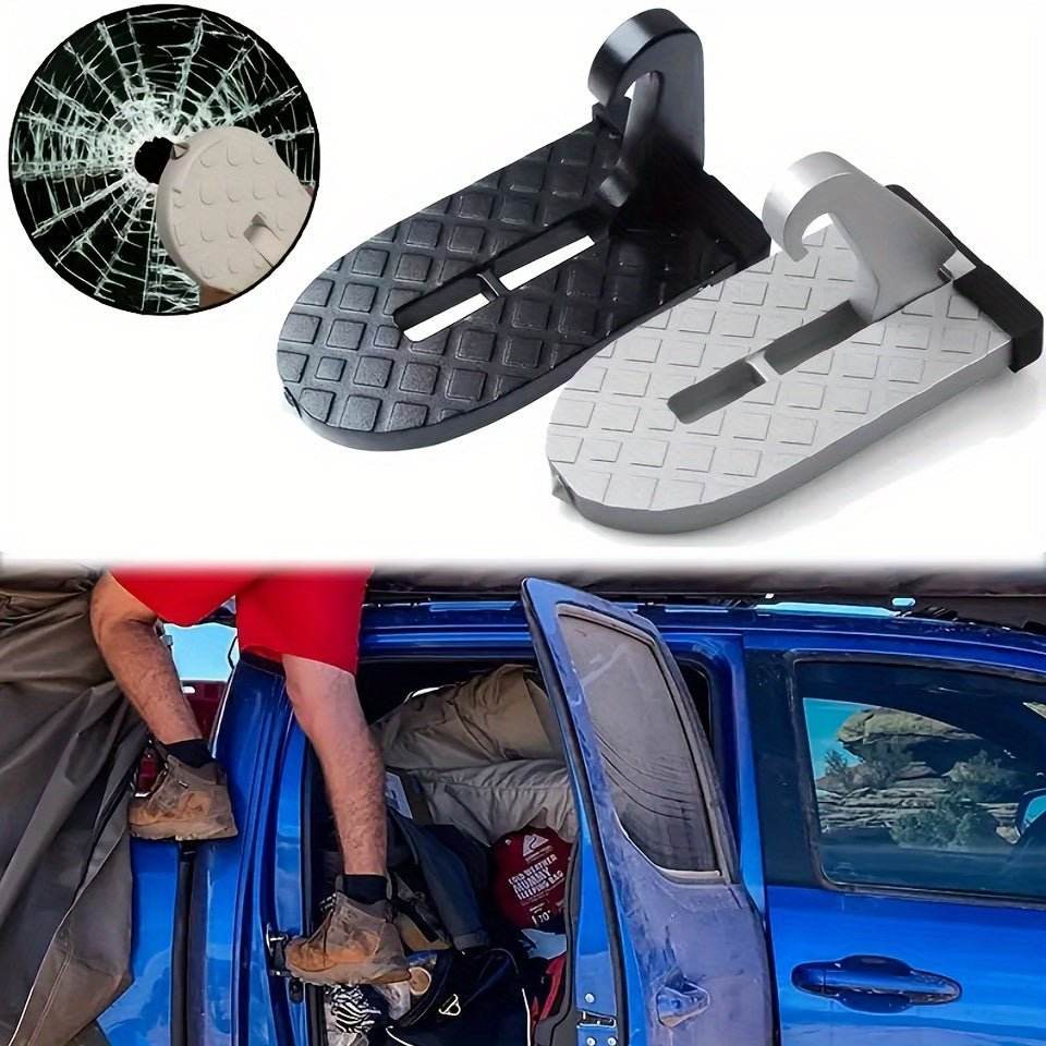 Premium Metal Folding Door Step – Compact Safety Ladder - Autoxmatch