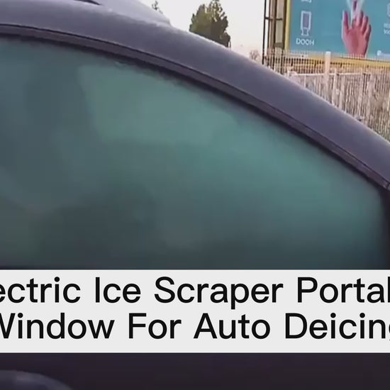 Durable Cordless Snow Scraper – Long Battery Life Electric Ice Scraper, Portable for Auto Deicing