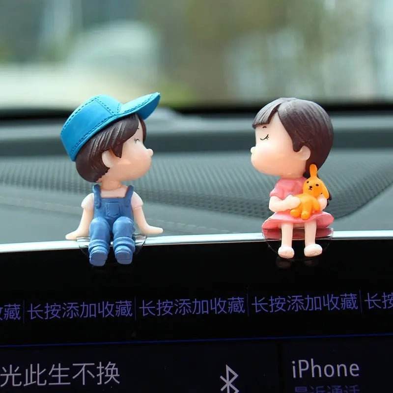 Romantic Figurines Valentine Couples Car Decoration - Autoxmatch
