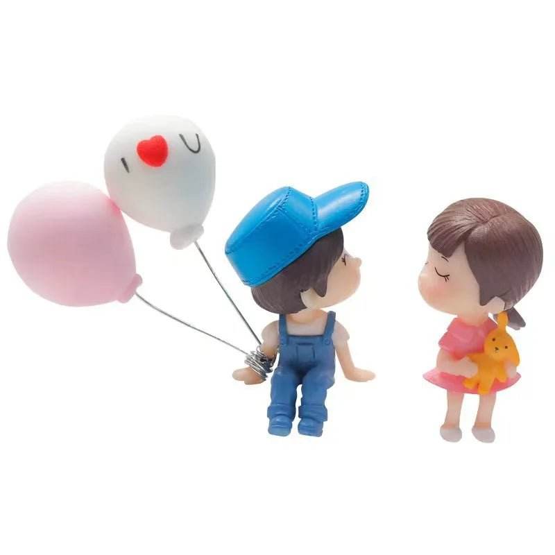 Romantic Figurines Valentine Couples Car Decoration - Autoxmatch