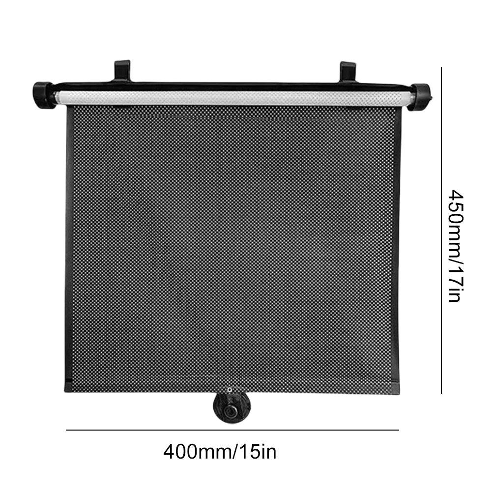Side window- Car Retractable Sunshade Curtain 2Pcs - Autoxmatch