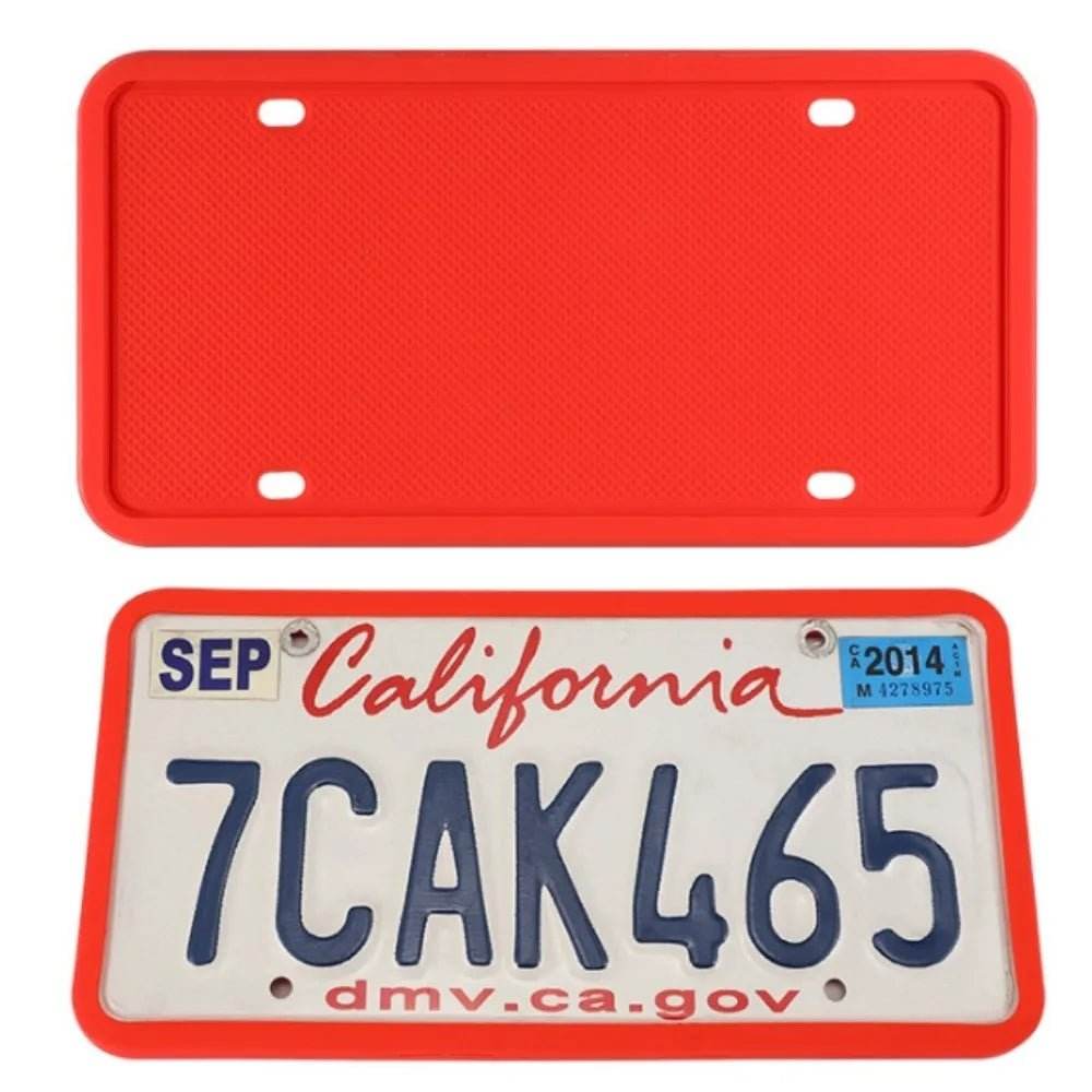Silicone License Plate Frame - Autoxmatch