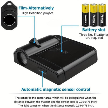 Ultra-Bright LED Car Door Logo Projectors - Wireless & Easy Install - Autoxmatch