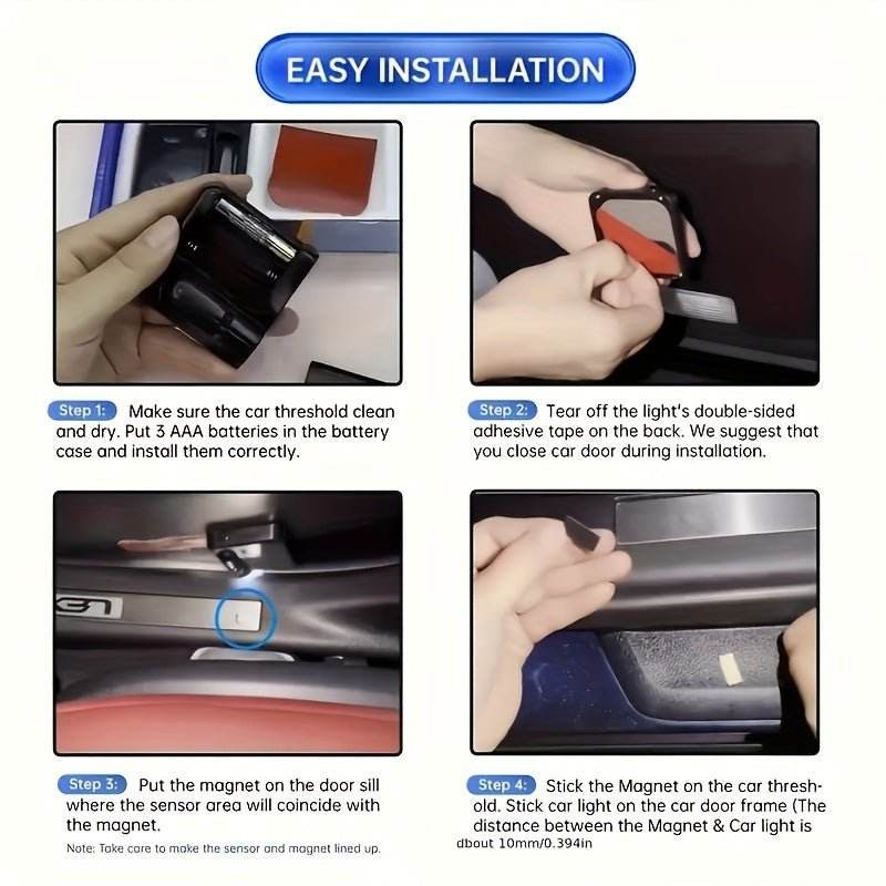 Ultra-Bright LED Car Door Logo Projectors - Wireless & Easy Install - Autoxmatch