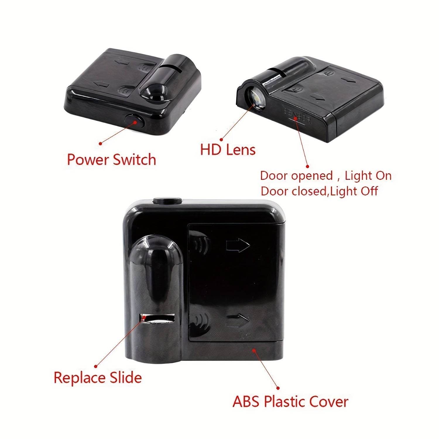 Ultra-Bright LED Car Door Logo Projectors - Wireless & Easy Install - Autoxmatch