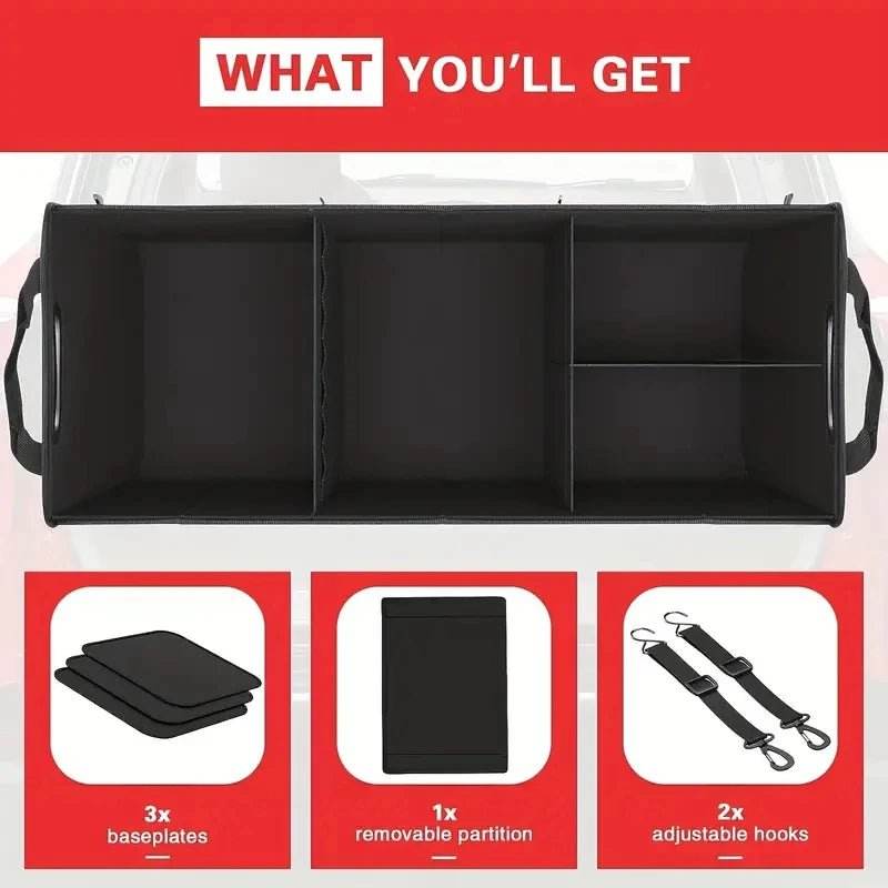 Universal Large Trunk Organizer For Car - Autoxmatch