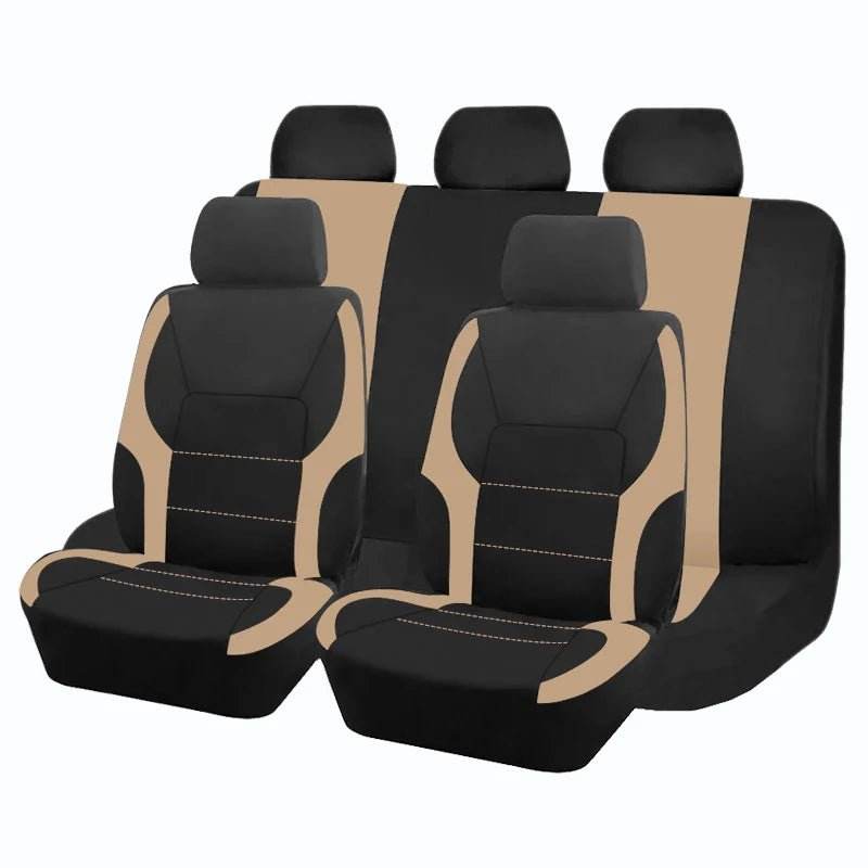 Universal Polyester Sporty Design Car Seat Covers - Autoxmatch