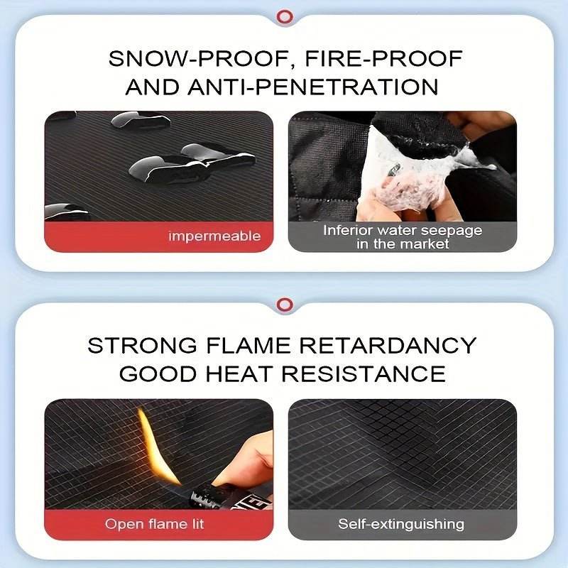 Winter Car Magnetic Windshield Snow Cover - Autoxmatch