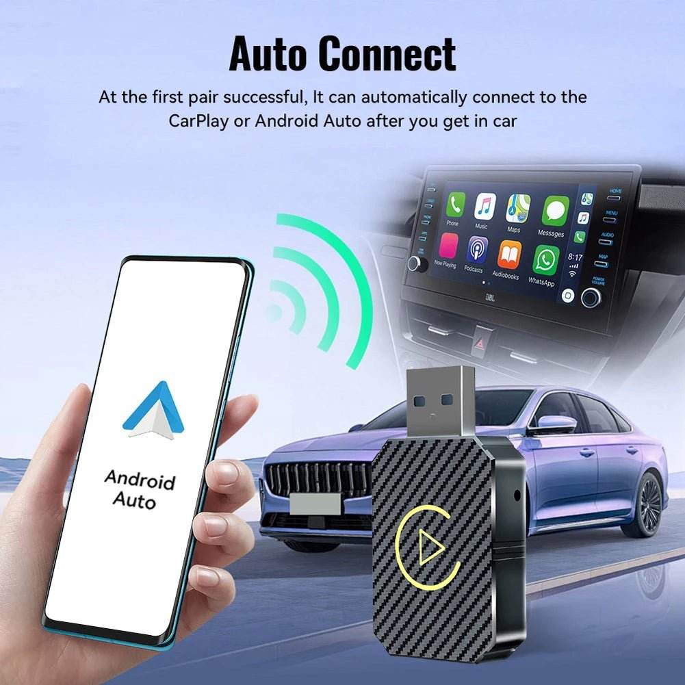 Wireless Carplay Android Auto Adapter - Autoxmatch