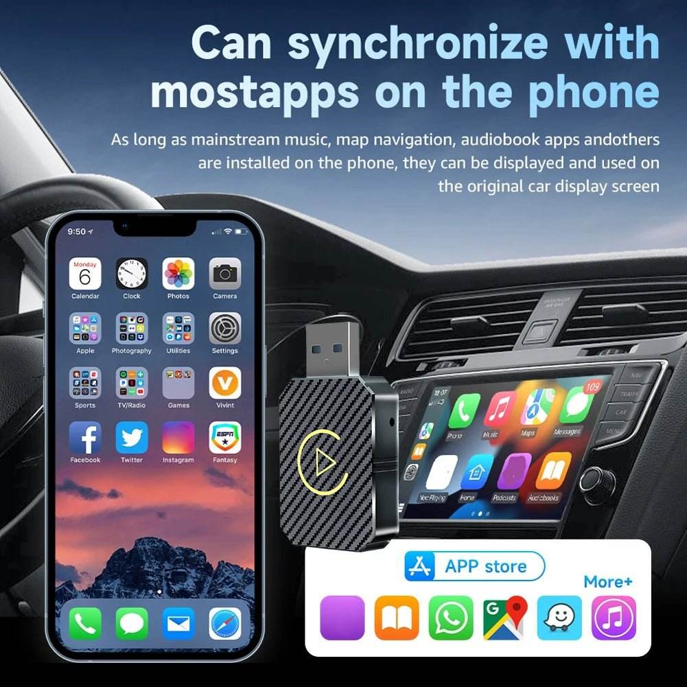 Wireless Carplay Android Auto Adapter - Autoxmatch