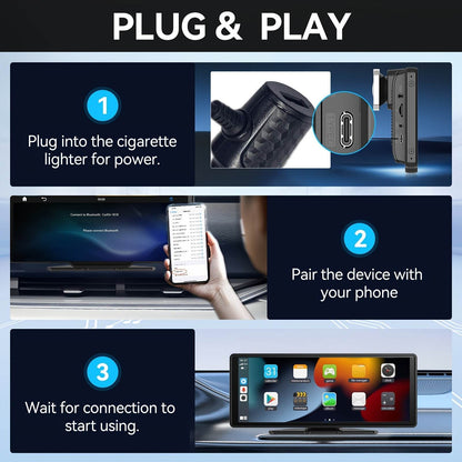 Wireless CarPlay Android Auto Screen – Universal Smart System - Autoxmatch